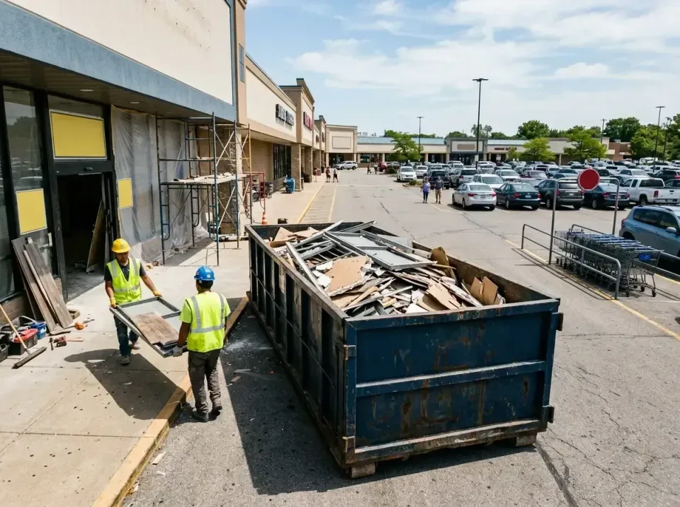 retail-store-renovation-debris-003 — frequently asked questions, Roll-off Dumpster Rentals in Glendive, MT